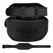 Пояс для важкої атлетики шкіряний RDX 6 Full S Black, код: WBS-6FB-S