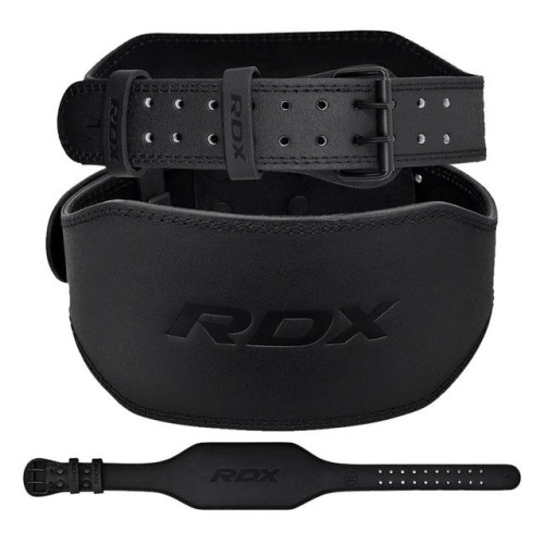 Пояс для важкої атлетики шкіряний RDX 6 Full S Black, код: WBS-6FB-S
