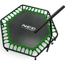 Батут Neo-Sport 11034 FT 127 см, чорний-зелений, код: 5903890604349-IN