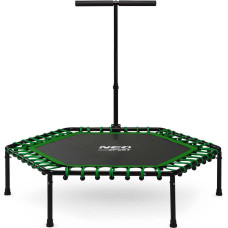Батут Neo-Sport 11034 FT 127 см, чорний-зелений, код: 5903890604349-IN