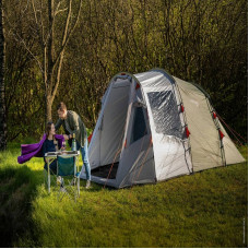 Намет п"ятимісний EasyCamp Huntsville 500 Green/Grey (120407), код: 929577-SVA