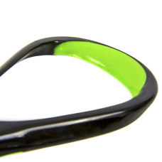 Лопатки вісімки для плавання ласти для рук MadWave Stroke Trainer S (285х105 мм), чорний-зелений, код: M077001_S