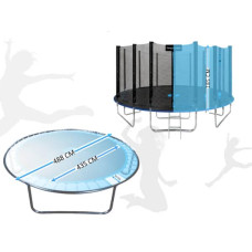Батут Thunder Outside Pro 16FT (4880 мм), блакитний, код: Outside-PRO-16FT-BLUE-IN