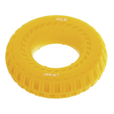 Еспандер кистьовий кільце FitGo Jello навантаження 18кг жовтий, код: JLA470-40LB-S52