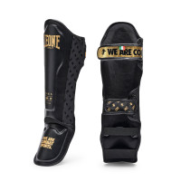 Захист гомілки Leone DNA Rex Leather S, чорний, код: 500217-RX