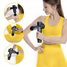 Ручний перкусійний масажер (масажний пістолет) 4Fizjo Massage Gun Ultra Cool Edition 100 Вт, код: P-5905973401470