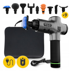 Ручний перкусійний масажер (масажний пістолет) 4Fizjo Massage Gun Ultra Cool Edition 100 Вт, код: P-5905973401470