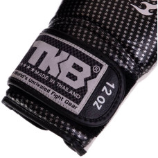Рукавички боксерські  Top King Super Star шкіряні 18 унцій, чорний-червоний, код: TKBGSS-01_18R-S52