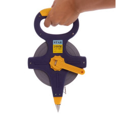 Рулетка спортивна (стрічка мірна) геодезична Star Brand 100м, код: C-1236-100-S52