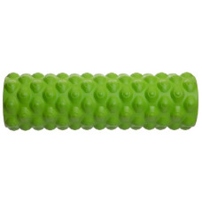 Роллер для занять йогою і пілатесом FitGo Grid Bubble Roller 450х140 мм, салатовий, код: FI-6672-Bubble_LG