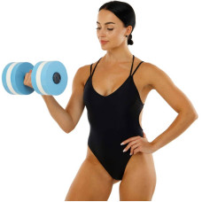 Гантелі для аквааеробіки FitGo блакитний-білий, код: PL-0459