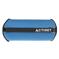 Обважнювачі-манжети для ніг та рук Actiget 2 x 2 кг Blue/Black, код: ACT0130