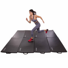 Мат спортивний Zelart Mat чорний, код: FI-3565-S52