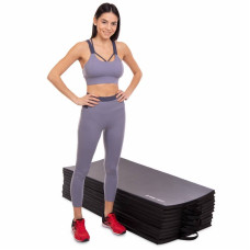 Мат спортивний Zelart Mat чорний, код: FI-3565-S52
