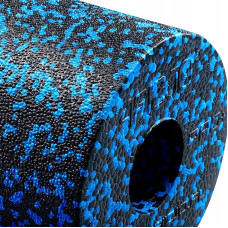 Масажний ролик 4FIZJO EPP PRO+ 45 x 14.5 см (валик, роллер) гладкий Black/Blue, код: P-5907222931141