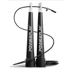 Скакалка швидкісна PowerPlay Ultra Speed Rope 2900 мм, чорний, код: PP_4202_Black