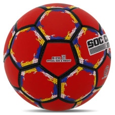 М"яч футбольний Soccermax №5, червоний, код: FB-4360_R