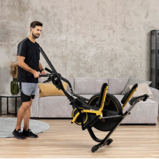 Орбітрек магнітний Hop-Sport HS-450B Dynamic чорно-жовтий, код: 5902308228795
