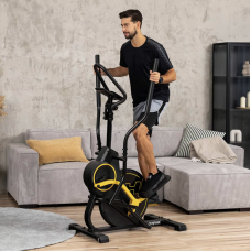 Орбітрек магнітний Hop-Sport HS-450B Dynamic чорно-жовтий, код: 5902308228795