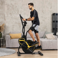 Орбітрек магнітний Hop-Sport HS-450B Dynamic чорно-жовтий, код: 5902308228795
