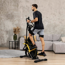 Орбітрек магнітний Hop-Sport HS-450B Dynamic чорно-жовтий, код: 5902308228795
