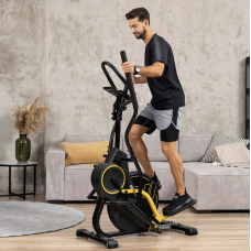 Орбітрек магнітний Hop-Sport HS-450B Dynamic чорно-жовтий, код: 5902308228795