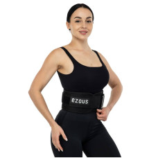 Пояс атлетичний посилений регульований Ezous Training Belt 2.0 розмір L, чорний, код: O-09_L
