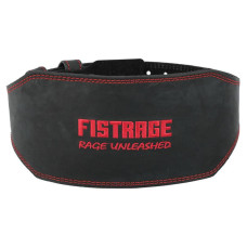 Пояс атлетичний шкіряний Fistrage S, чорний, код: VL-5478_S